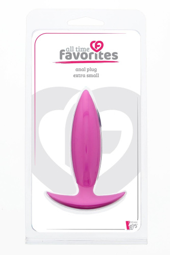 Dream Toys Bootyful Extra Small - Анальная пробка, 9 см (розовый)