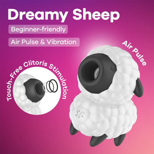 Вакуумный стимулятор клитора Satisfyer Dreamy Sheep