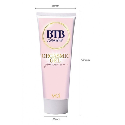 BTB Orgasmic Gel - Стимулирующий крем-гель для женщин, 100 мл