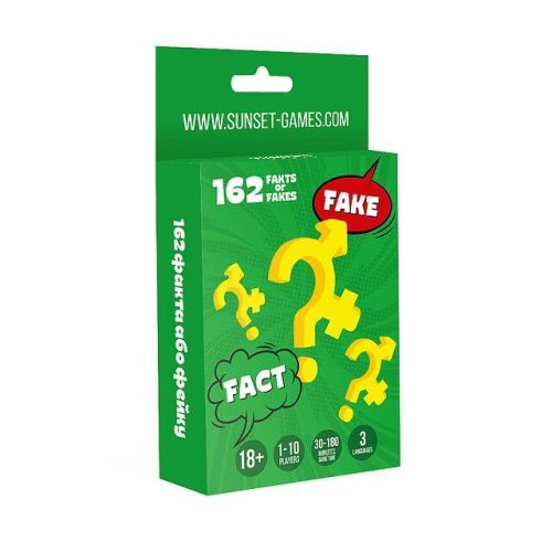 Еротична гра для пар «162 Fakts or Fakes» (UA, ENG, RU) - купити в Україні | Секс шоп SEX-SHOP.ua
