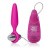 CalExotics Booty Call Booty Glider - Анальная вибро-пробка, 9,5Х2,5 см (розовый) CalExotics Booty Call Booty Glider - Анальная вибро-пробка, 9,5Х2,5 см (розовый)