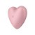 Satisfyer Cutie Heart Light Red - Вакуумний стимулятор у вигляді серця, 7.7х7.5 см (рожевий) - купити в Києві, Україні Satisfyer Cutie Heart Light Red - Вакуумний стимулятор у вигляді серця, 7.7х7.5 см (рожевий) - купити в Києві, Україні