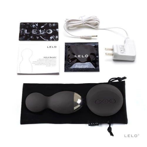 Lelo Hula Beads - Вагинальные вибро-шарики, 9х2.9 см (пурпурный)