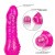 CalExotics Sparkle Shimmer Stud - вибромассажер, 14х4.5 см (розовый) CalExotics Sparkle Shimmer Stud - вибромассажер, 14х4.5 см (розовый)