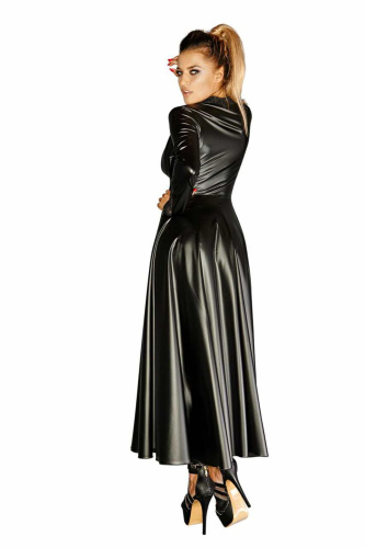 Платье-плащ с мокрым эффектом Noir Handmade F128C, XL