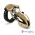 Mystim Pubic Enemy No 1 - Gold Edition - Клетка для члена с электростимуляцией, 8.6х5.2 см Mystim Pubic Enemy No 1 - Gold Edition - Клетка для члена с электростимуляцией, 8.6х5.2 см