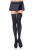 Leg Avenue Nylon Thigh Highs With Bow - чулки с бантиком (черный с фукси) Leg Avenue Nylon Thigh Highs With Bow - чулки с бантиком (черный с фукси)