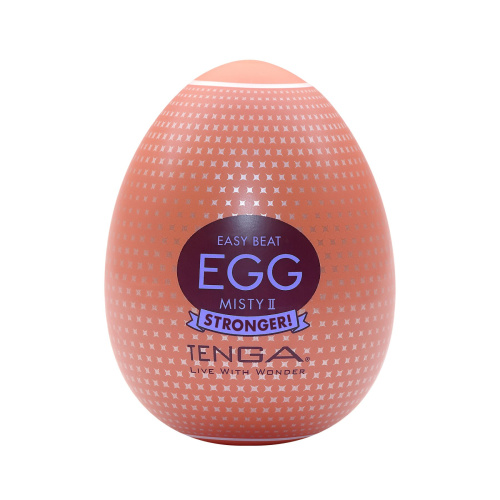 Мастурбатор-яйце Tenga Hard Boiled Series Egg Misty II - купити в Києві, Україні