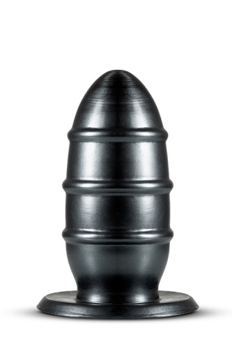 Blush Jet Fuc Plug - Большая анальная пробка, 19 см  (черный)