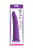 Фаллоимитатор Colours Pleasures Thin, 20х4,5 см (пурпурный) Фаллоимитатор Colours Pleasures Thin, 20х4,5 см (пурпурный)
