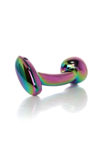 Анальная пробка B-Series Jewellery Multicolour Curved Plug, S