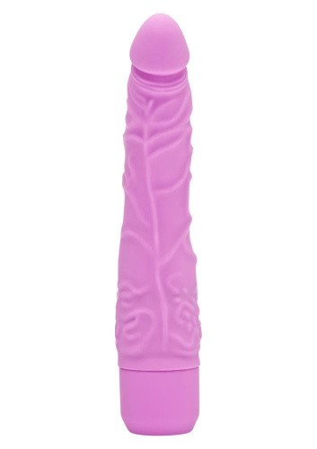 Get Real Classic Slim - Силиконовый вибратор, 21x4 см (фиолетовый)