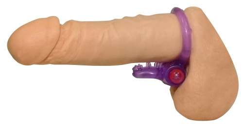 Be Thrilled Vibrating Cockring эрекционное виброкольцо со стимулятором клитора, 2.5 см