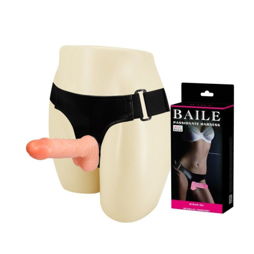 Страпон Baile Passionate Harness, 15 см