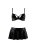 Passion Deby Set - Комплект білизни під латекс, S/M (чорний) - купити в Києві, Україні Passion Deby Set - Комплект білизни під латекс, S/M (чорний) - купити в Києві, Україні