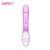 Leten Alina Purple - вибратор-кролик с массирующим стволом и подогревом, 15х3.5 см (фиолетовый)