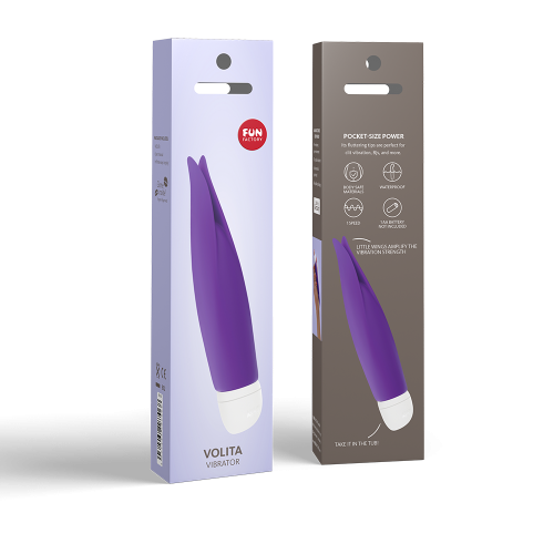 Fun Factory Slimvibe Volita мини вибратор, 16х3.1 см