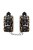 Anonymo Handcuffs PU leather - фиксаторы для ног, (леопардовый)