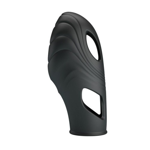 Pretty Love Lich Finger Vibrator Black - Насадка на палец, 7.8х3 см (чёрный)