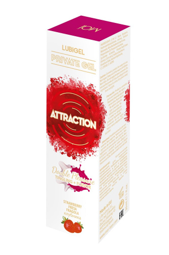 Жидкий вибратор MAI Lubigel Red Fruits, 30мл. (клубника)