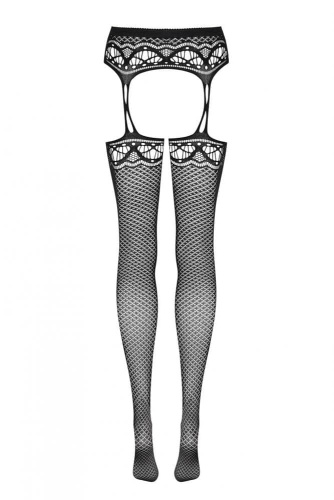 Obsessive S226 - Чулки с поясом, S/M/L