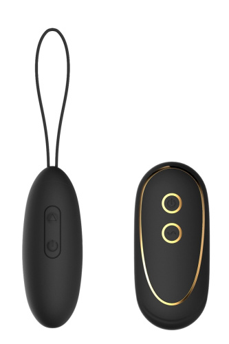 Dream Toys Elite Elize - Виброяйцо с дистанционным пультом управления, 8 см (черный)