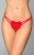 SoftLine G-String 2480 - Трусики-стринги с сердечком, S-L (красный)