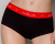 Passion PS003 panties трусики-шортики на резинке, L (чёрный) Passion PS003 panties трусики-шортики на резинке, L (чёрный)