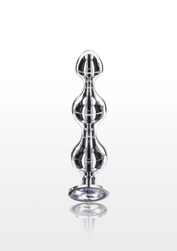Toy Joy Medium Diamond Star Beads - Пробка анальна, 11.7х2.7 см - купити в Києві, Україні