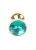 Анальная пробка с кристаллом B-Series Jewellery Gold Plug Green Анальная пробка с кристаллом B-Series Jewellery Gold Plug Green