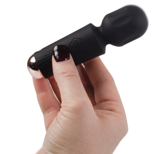 Вибромассажер Rocks Off Mini Wand Black Tulip