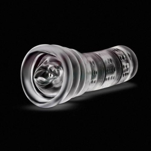 Rize Luz Glow in the Dark - мастурбатор светящийся в темноте, 16.8 см (прозрачный)