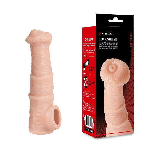 Насадка на член Kokos Cock Sleeve CS 011, M