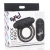 BANG! Remote Control Vibrating Cock Ring & Bullet - Перезаряжаемое эррекционное кольцо, 7,6 см (черный)
