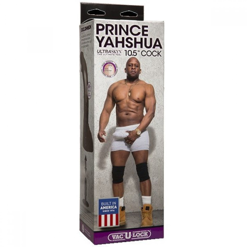 Doc Johnson Prince Yahshua 10.5 Inch Cock - фаллоимитатор, 27.4х5.08 см (коричневый)