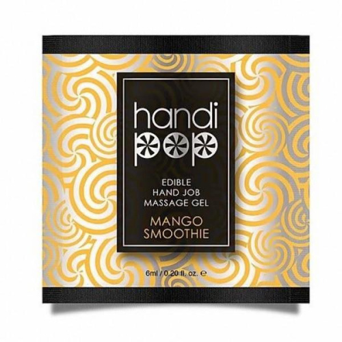 Вкусовой гель для орально-мануальных ласк Sensuva Handipop Mango Smoothie, 6 мл (манговый смузи)