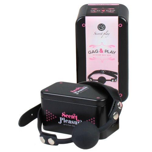 Кляп шарик Secret Play Secret Pleasure Gag & Play Silicone Ball Gag