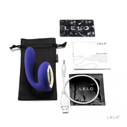 Lelo Tara-обертовий вібратор для пар, 10х2. 5 см (чорний) - купити в Києві, Україні