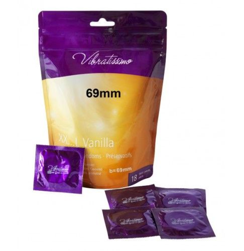 Презервативи Amor Vibratissimo XX ... L Vanilla, 69 мм, 18 шт. - купити в Україні | Секс шоп SEX-SHOP.ua