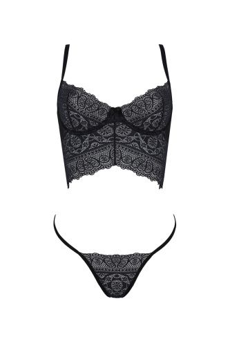 Комплект Passion KERRIA SET black, S/M