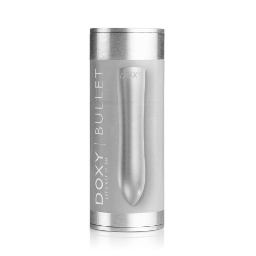 DOXY BULLET SILVER - Вибратор, 12х2.5 см