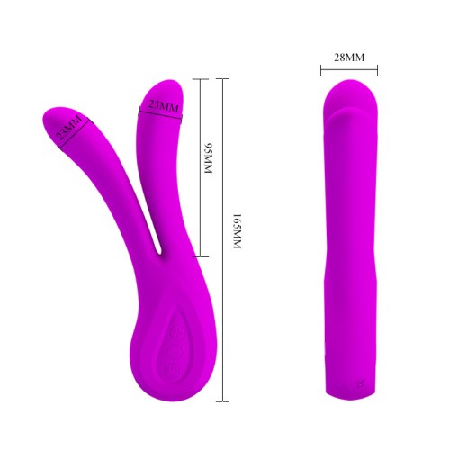 Pretty Love Ulysses Vibrator - Вибратор Hi-tech, 16.5х2.8 см