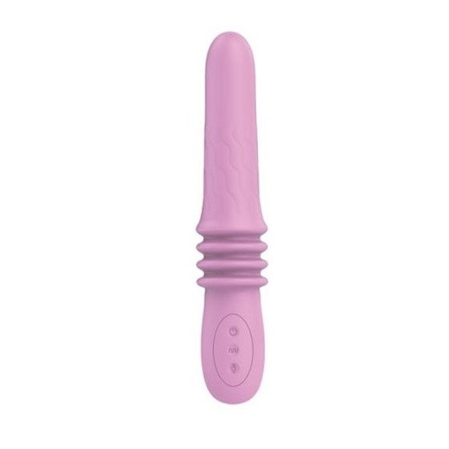 LyBaile Pretty Love Suzie Vibrator Up&Down function - Вибратор с имитацией фрикций, 25.2х3.9 см (фиолетовый)