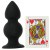 Tom of Finland Weighted Silicone Anal Plug - Большая фигурная анальная пробка, 12,7х5,7 см (чёрный) Tom of Finland Weighted Silicone Anal Plug - Большая фигурная анальная пробка, 12,7х5,7 см (чёрный)