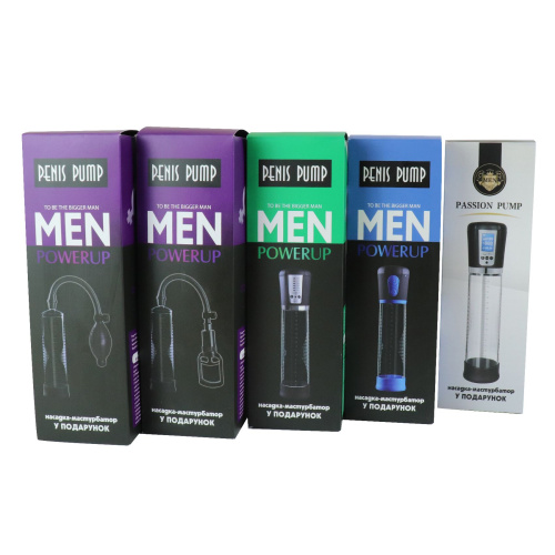 Men Powerup - Автоматическая вакуумная помпа на батарейках, 20х5.9 см