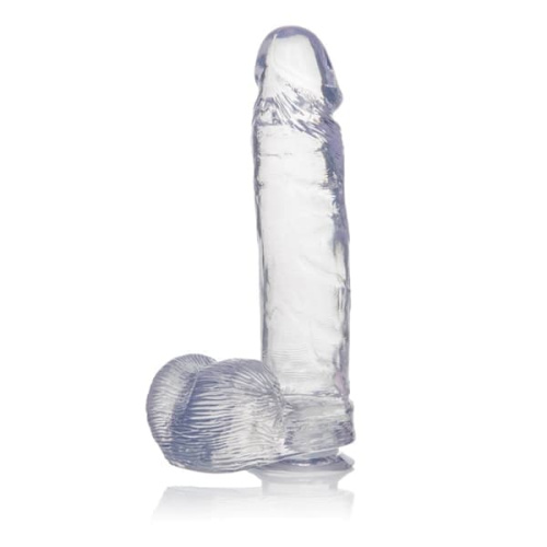 Фаллоимитатор Dongs with Suction Cup, 20Х4,6 см (прозрачный)