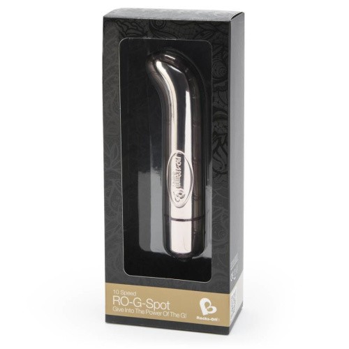 Rocks Off RO G-Spot 10 Rose Gold - вибратор, 13.5х2.7 см