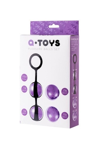 Toyfa A-Toys - Вагинальные шарики, 14,6 см (фиолетовый)