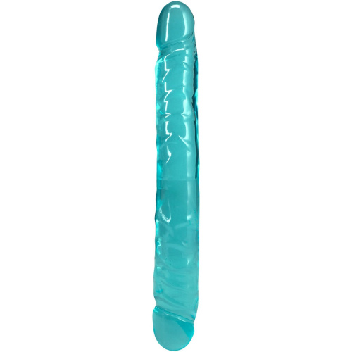 Двухсторонний фаллоимитатор Doc Johnson Crystal Jellies 12" Jr. Double Dong, 30,5 см