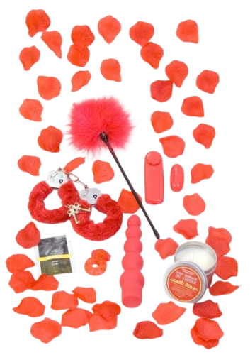 Toy Joy Red Romance Gift Set - Набір для романтики - купити в Києві, Україні